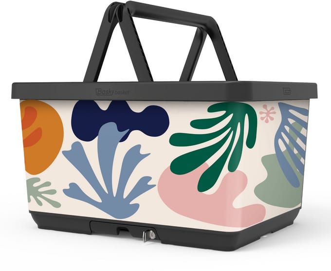 Fietsmand Basky Matisse Coral