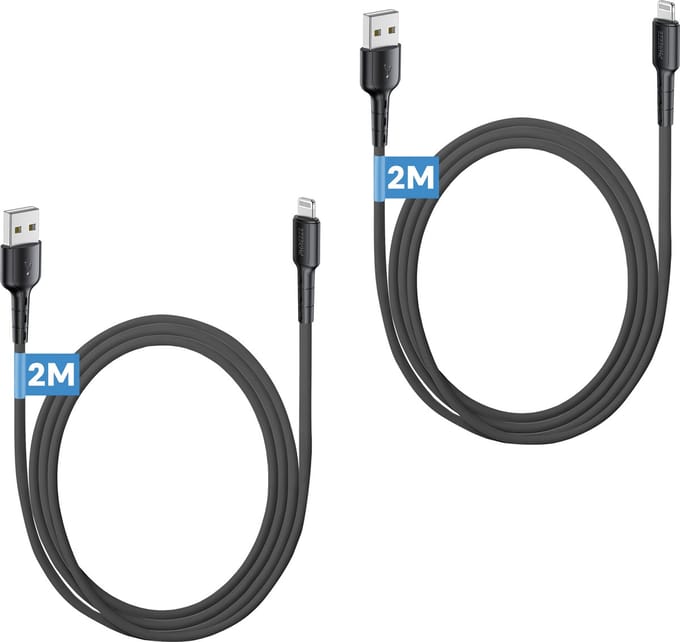 Oplaadkabel - Geschikt voor Usb naar Lightning kabel - 2 Meter