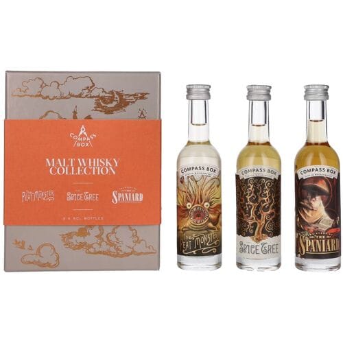 Compass Box Blended Malt Whisky Collection 45% Vol. 3x0,05l in geschenkverpakking
