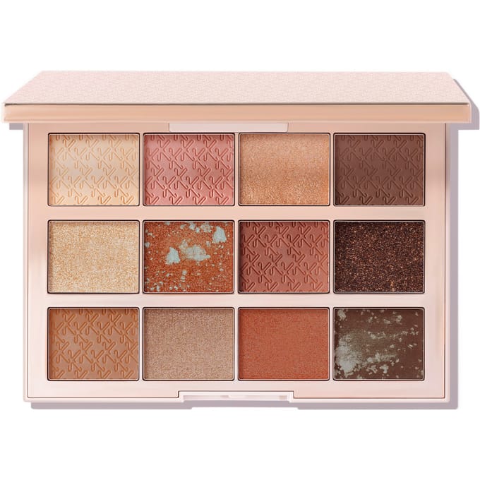 Kay Beauty Eyekanvas Eyeshadow Palette(12 In 1) - Sunkissed