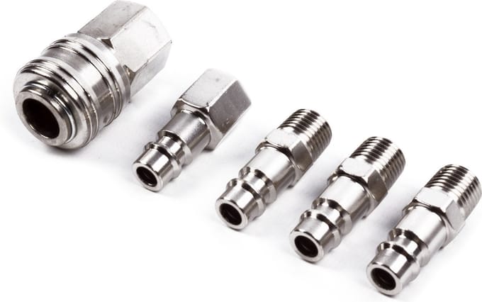 Finnacle - Luchtkoppeling-Set 1/4" - 5-delig