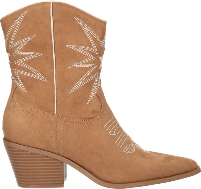 La Strada Western Bootie Beige Synthetisch - Damesschoenen - Maat - 41