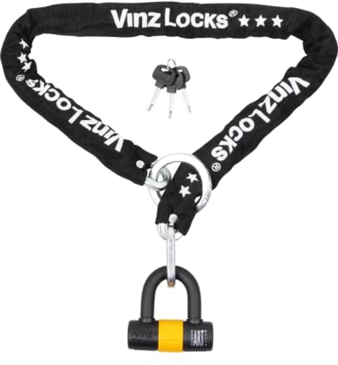Kettinglock ART 3 | Scooter- en Motorbeveiliging | 150 cm x ø10 mm