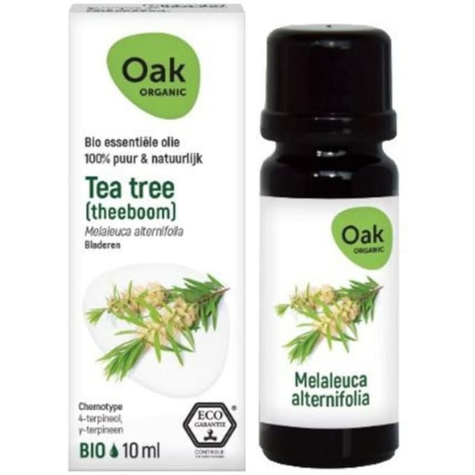 Oak Tea Tree Essentiële Olie Bio 10 Etherische olie
