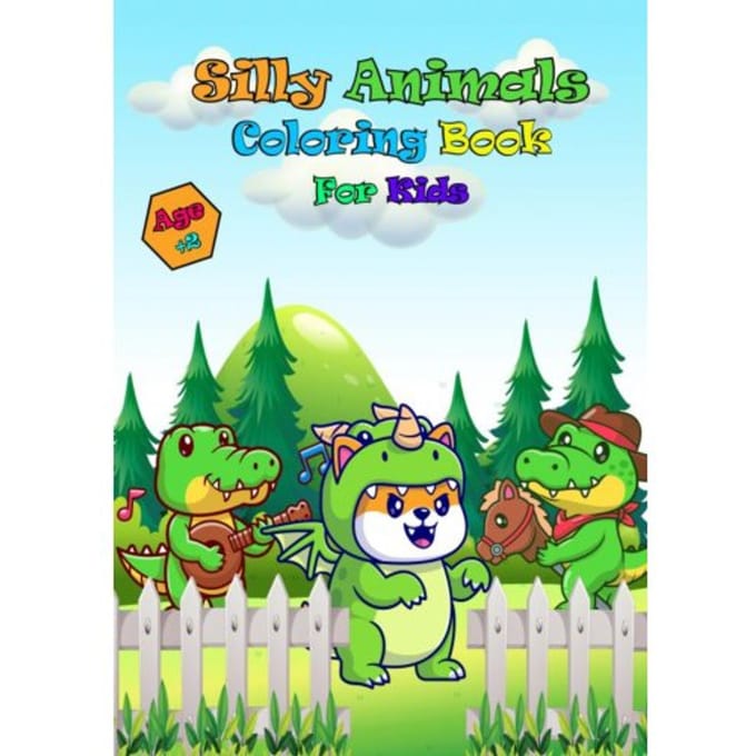Silly Animals Coloring Book - Hugo Elena