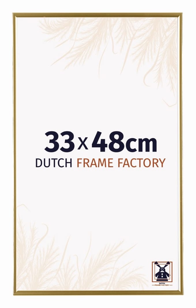 Fotolijst 33x48 cm - Kunststof - Goud - Easy