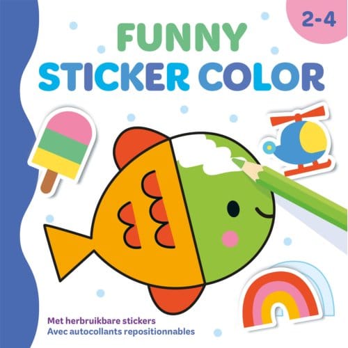 Funny Sticker Color (2-4 J.) / Funny Sticker Color (2-4a.) - ZNU