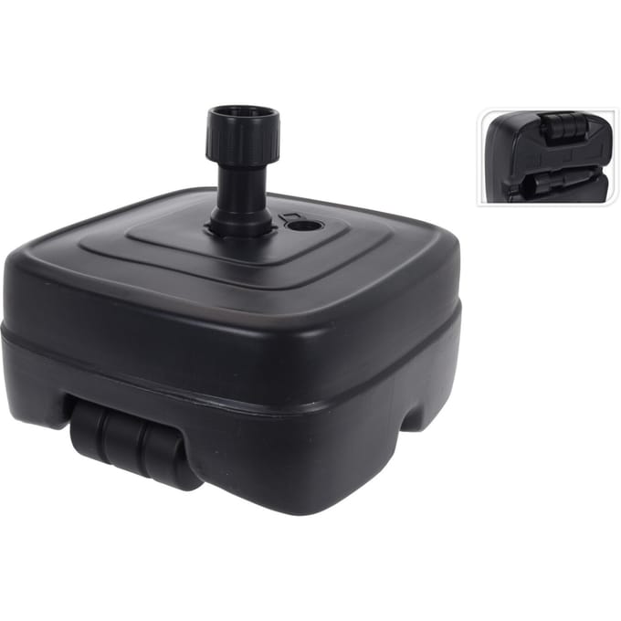 CN Continental Parasolvoet Kunststof vulbaar antraciet 45ltr