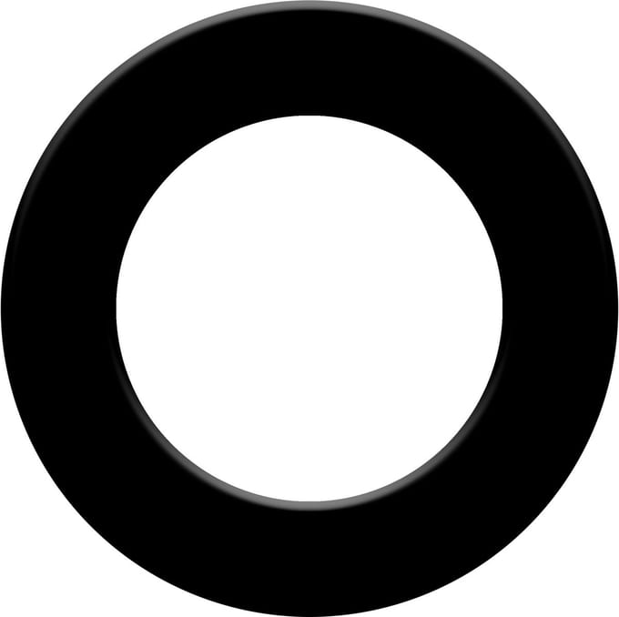 Goat-Dartbord Surround-Plain-Black