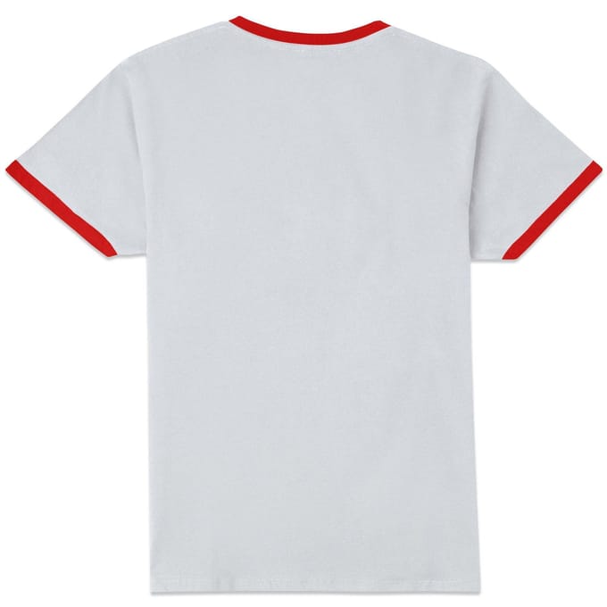 Thundercats Classic Lineup Unisex Ringer T-Shirt - White/Red - M