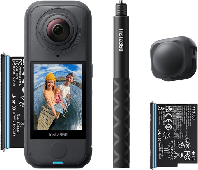 Insta360 - X4 Air Starter Bundle - 360 graden actioncam