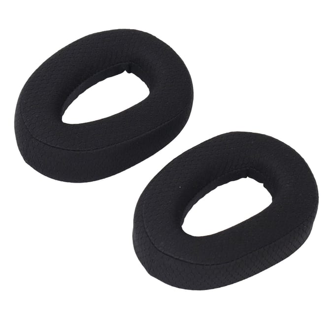 Oorkussens voor hoofdtelefoon Ademende Vervangende Headset Oorkussens voor EPOS H3 PRO Hybrid Hoofdtelefoon black
