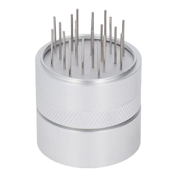 Koffie Naaldverdeler met Basis Effectieve Verspreiding Roestbestendig Roestvrij Staal Handkoffie 53mm / 2.09in white