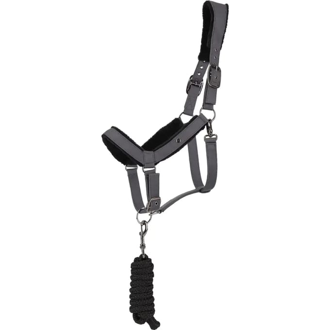 Halster en touwset voor paarden QHP Sensisoft