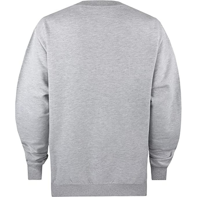 Disney Dames/dames Mickey & Minnie Mouse Kruissteek Sweatshirt (Sportgrijs)