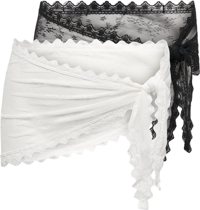 ONLY CARMAKOMA - CARALINE TRIANGLE LACE SCARF 2-PACK ACC - Meisjes - Sjaals
