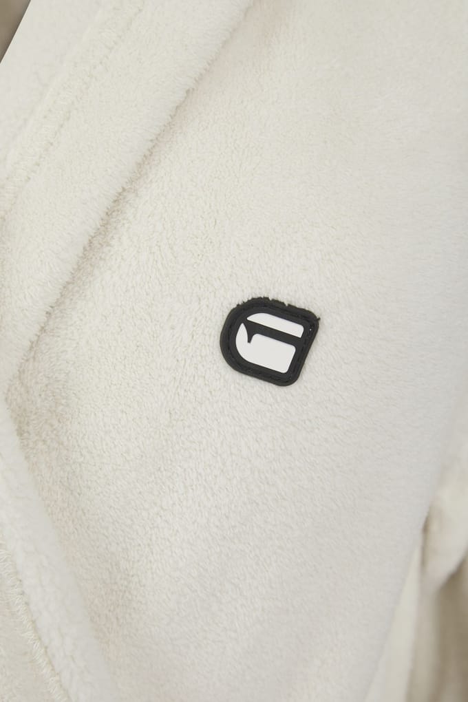 G-Star Basalt Bathrobe Vaporous Gray Taglia: XS | Accappatoi Outlet | Donna | Grigio