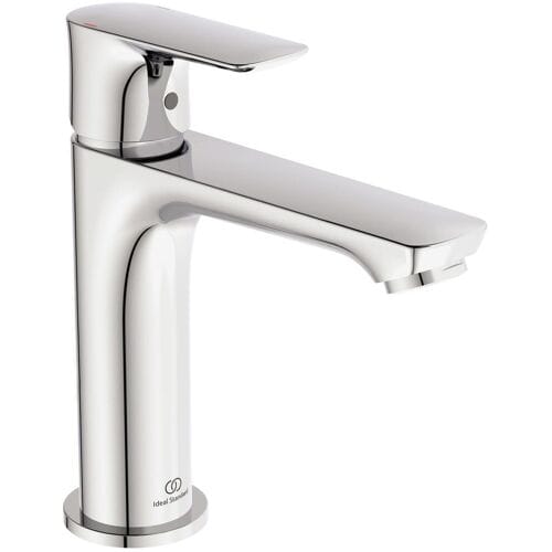 Ideal Standard Air Grande Slim basin mixer without pop-up waste, 12.5 cm projection A7015AA