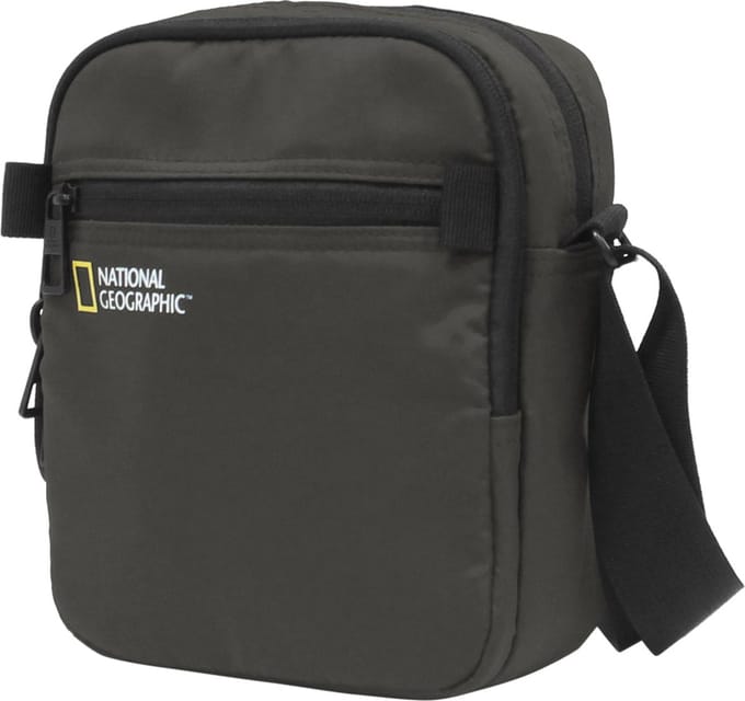 National Geographic Transform Schoudertas 1,2L RFID Khaki - Khaki