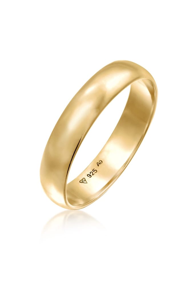 Elli - Ring - Dames Band Eenvoudig Klassiek in 925 Sterling Zilver - Dames