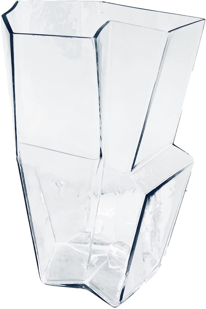 Serax Vase °9 Dunk By Bob Verhelst Vaas Ø30 Transparant