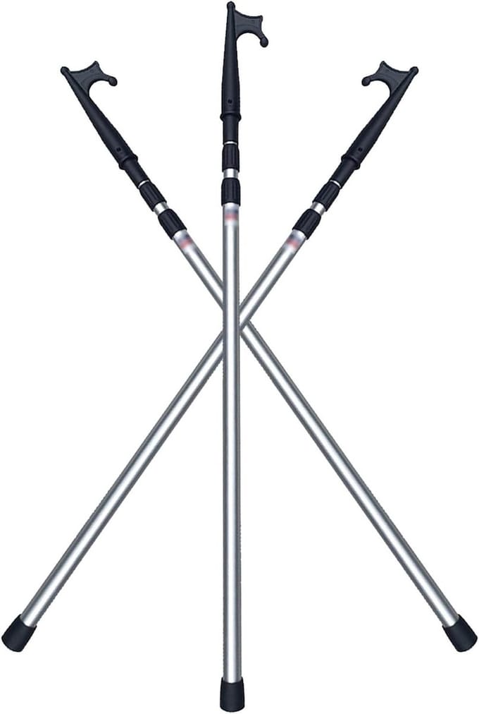 Stevige duwstok - Verlengstok boot - Aanmeren boot - Telescopisch instelbaar - Tot 32 meter - Zilver