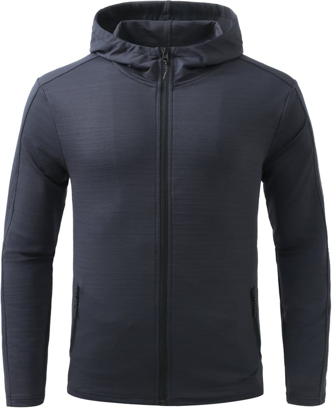 YOUTHUP Heren Capuchon Fleece Sportjas - Winddicht - S