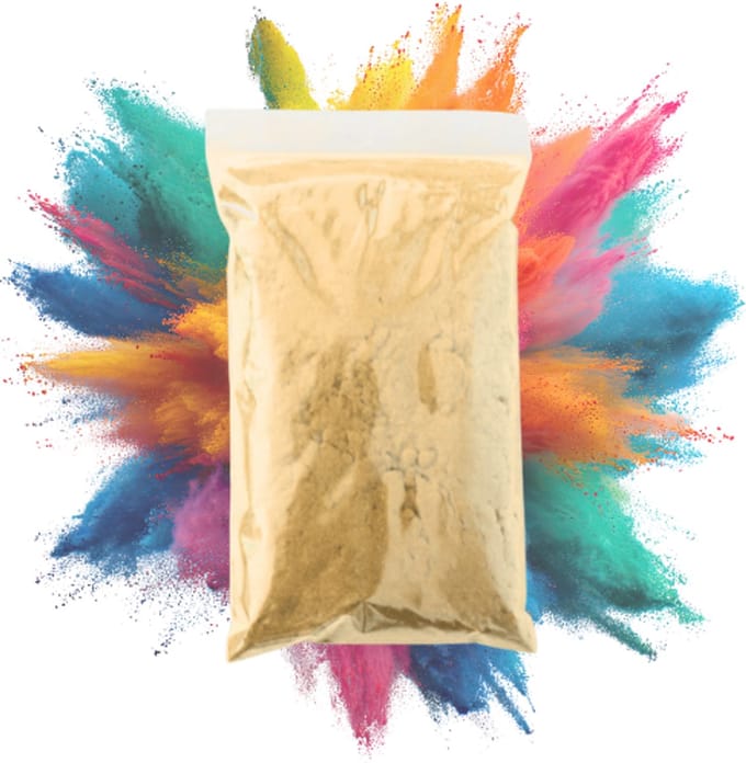 Flocking vezels Beige 100 gram | Flock poeder - Dashboard flocking - Modelbouw - SFX