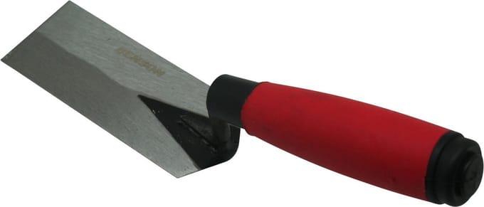 Benson Metseltroffel - gehard staal - soft grip - 12 x 5 cm - Troffel