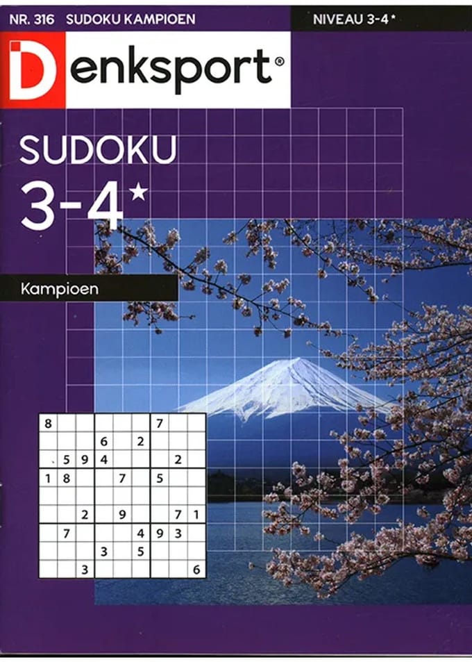 Denksport Sudoku Kampioen - 316 2025
