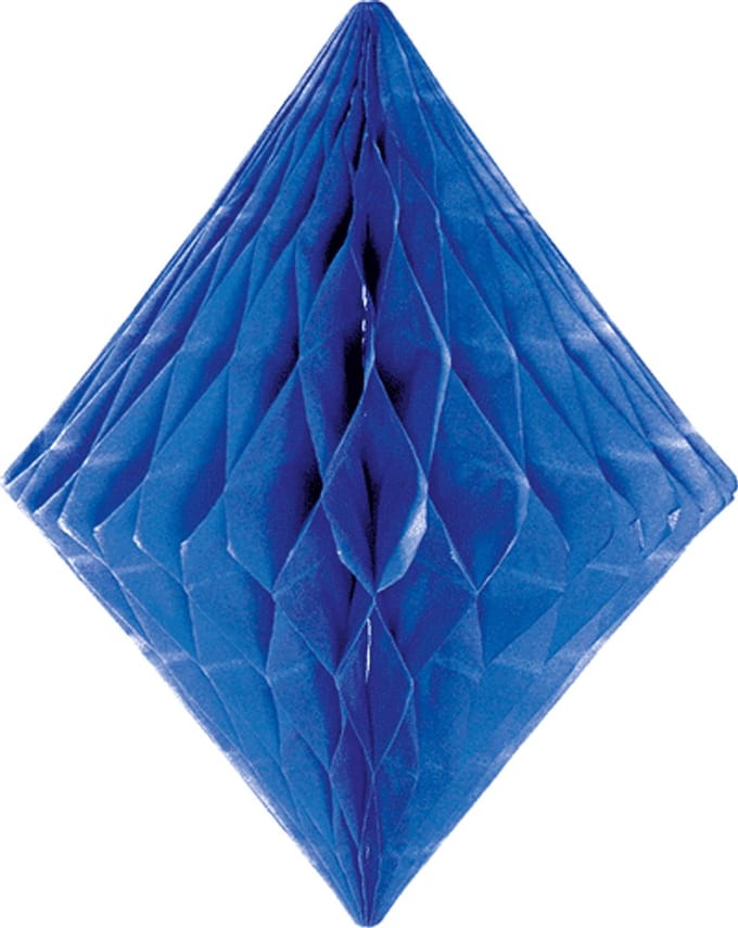 Folat - Honeycomb blauw diamant 30 cm