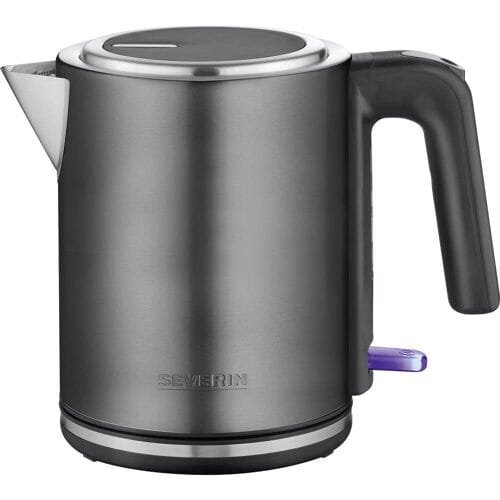 Severin WK 9342 Waterkoker – 2400W – RVS – 360° Draadloos – Compact - Zwart
