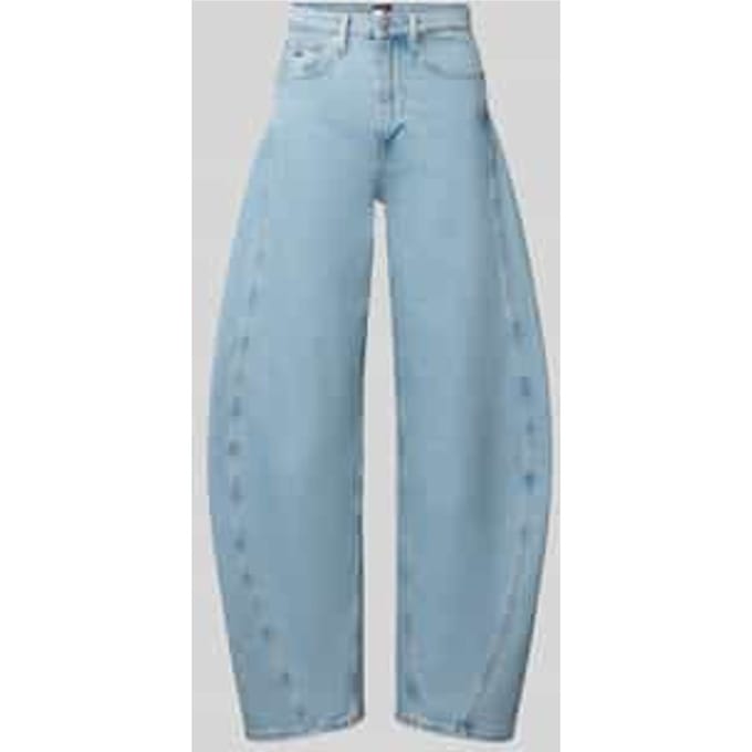 Barrel jeans van katoenmix model 'ELLA'