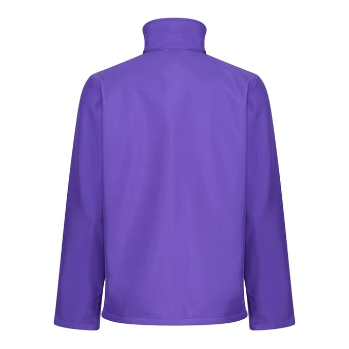 Regatta Opmerkelijk Heren Ablaze Afdrukbaar Soft Shell-jasje (Paars/Zwart)