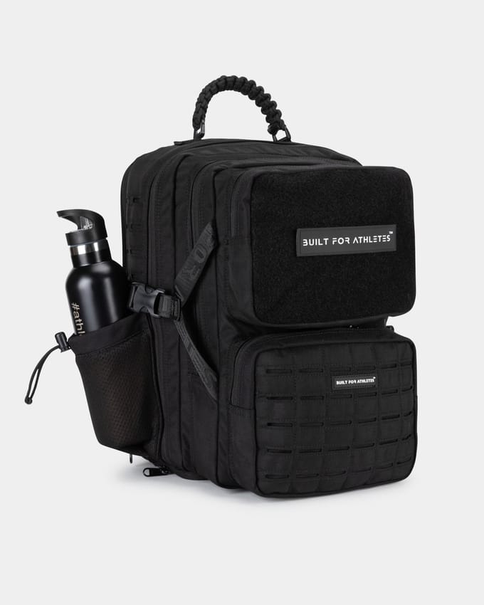 Built for Athletes Black Pro Series Backpack 25L