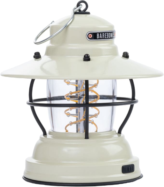 Barebones Outpost Lantern - Tafellampen elektrisch - Vintage White