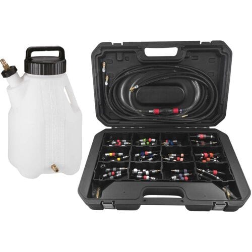 KS Tools 150.1860 Brandstofsysteem test- en reinigingsset, 43-delig