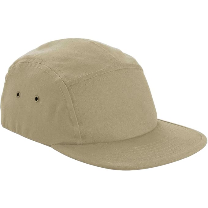 Beechfield Canvas 5-paneel Baseball Cap (Woestijnzand)