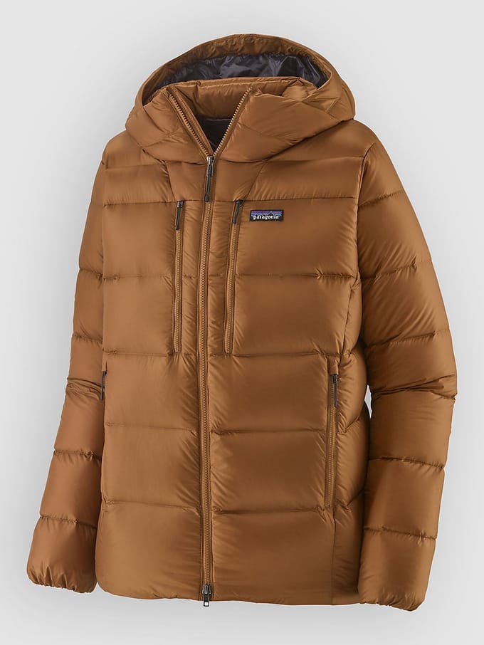Patagonia Fitz Roy Down Hoody Jas bruin