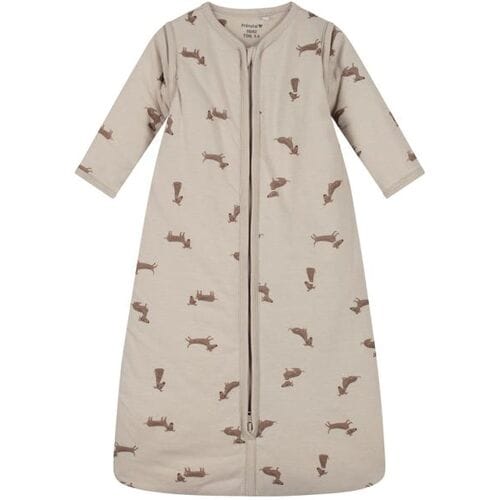 Prénatal baby slaapzak dogs Lightgrey 68/74 heren