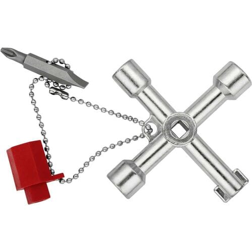 Knipex 00 11 03 Schakelkastsleutel standaard Schakelkastsleutel 1 stuk(s)