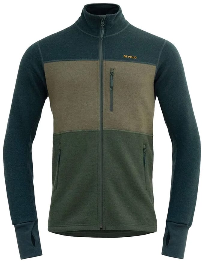 Devold Of Norway Thermo Wool Jas Groen M Man