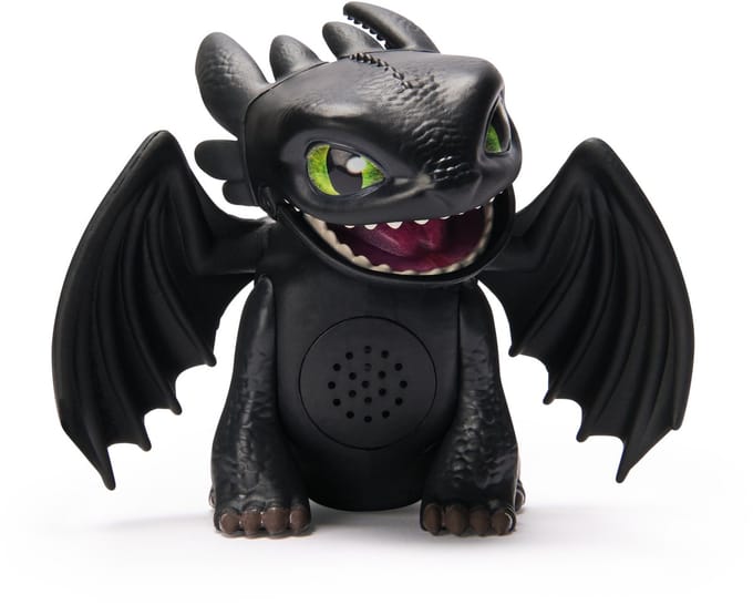 How To Train Your Dragon - Mini Interactieve Dragon - Speelgoedfiguur met geluidseffecten