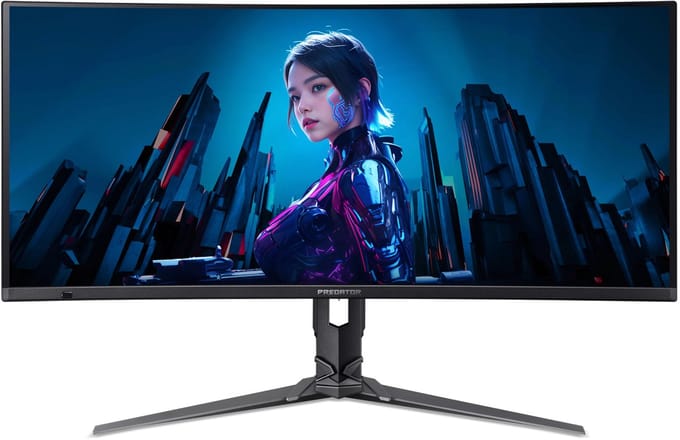 34" Acer Predator X34 X5 - 3440x1440 (UWQHD) - 240Hz - OLED - KVM switch