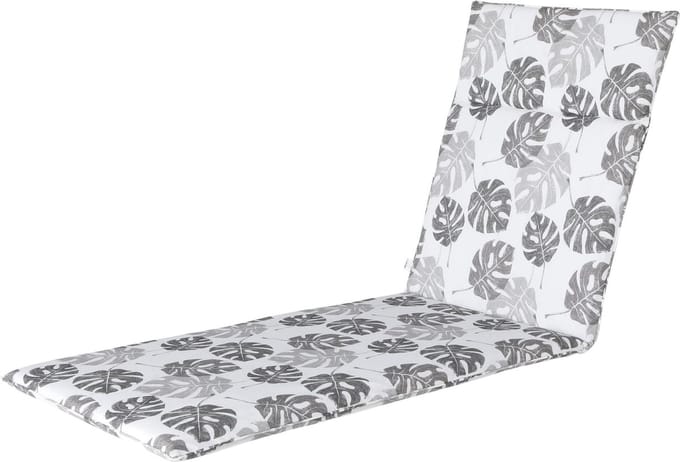 Madison - Tuinkussen - Ligbedkussen - 190 x 60 cm - Donna Grey - Grijs
