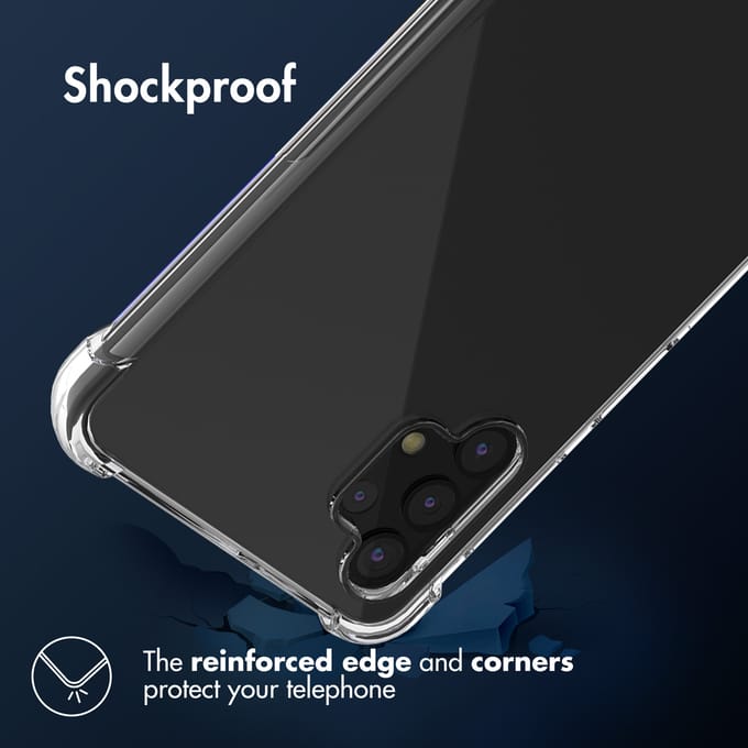 imoshion Hoesje - Geschikt voor Samsung Galaxy A32 (5G) - Shockproof Case - Transparant