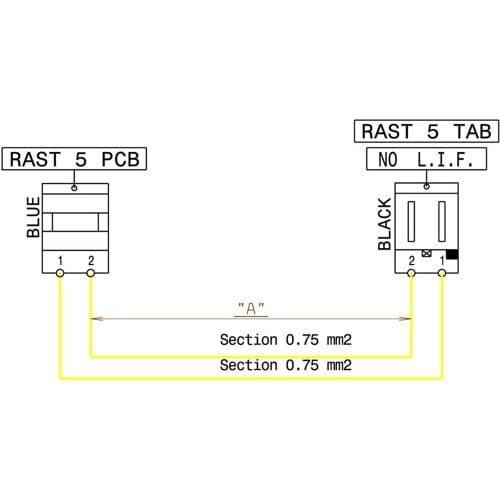 AEG kabel, motorregelmoduul, electronische hoofdmodule, J30J1,1100mm 140026577092