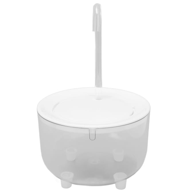 Kattenwaterfontein Slim Automatisch Super Stil Kraanvormige Kattenfontein voor Kat Kitten L white