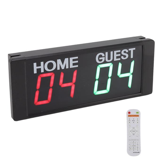 1,5 inch LED Scorebord Draagbare Infrarood Afstandsbediening Digitaal Scorebord met Zoemer voor Regular white