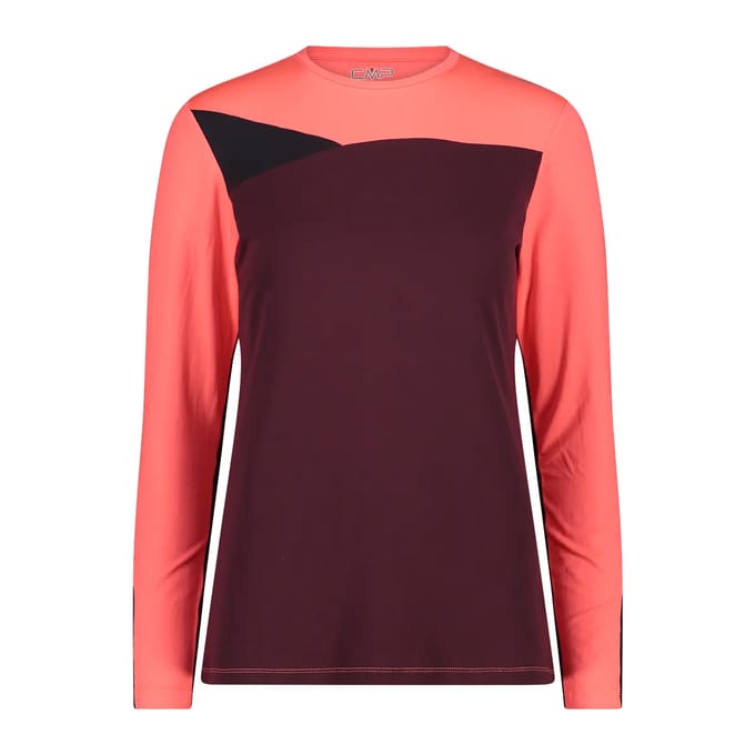 Cmp 33n2716 T-shirt Met Lange Mouwen Roze M Vrouw
